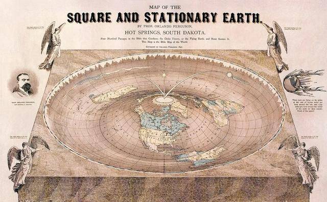 都2020年了,竟还有人相信地球是平的,南极是地球边缘的一堵冰墙_地平