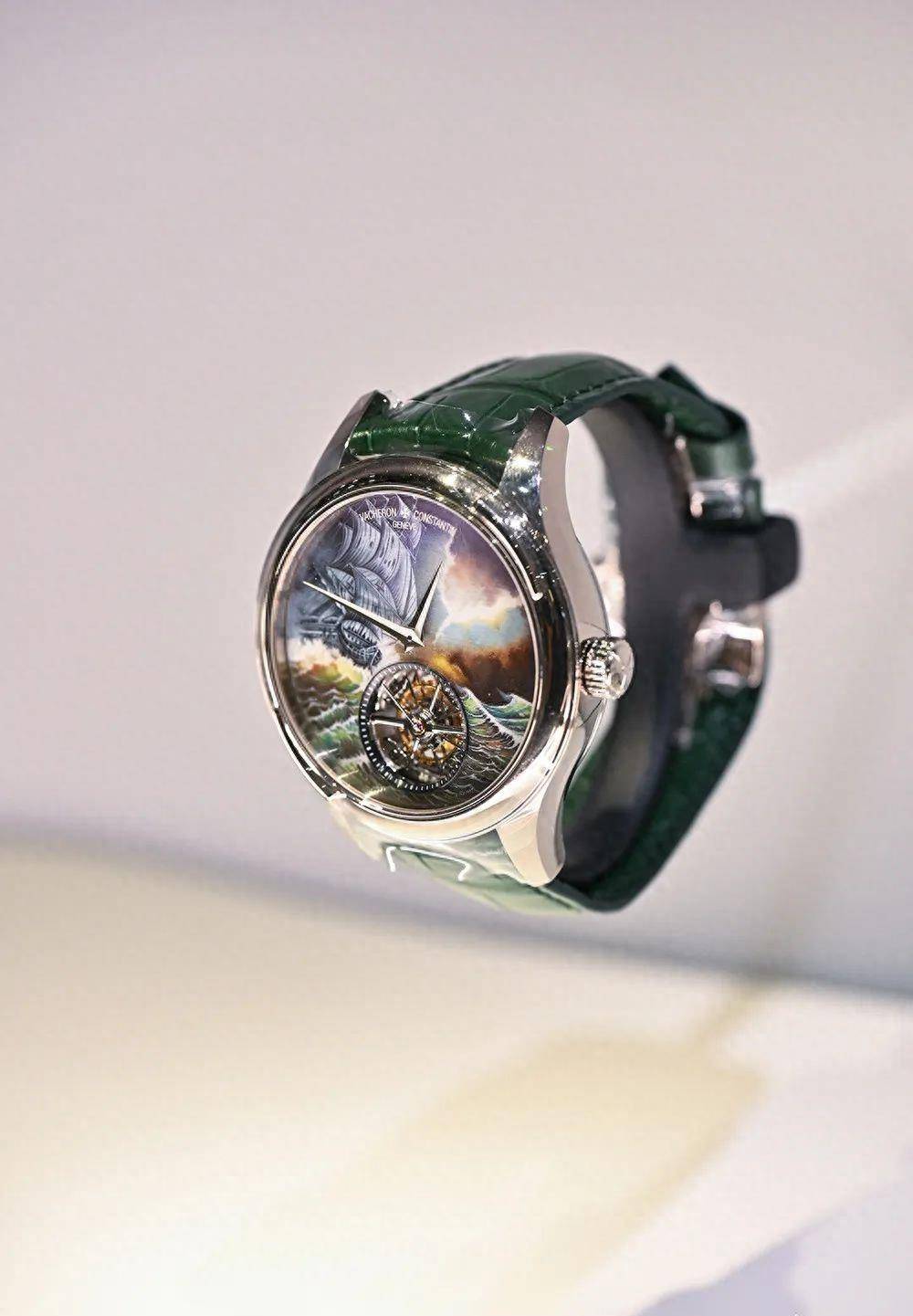 这块绿金彻底打破了我的"绿评"疲劳_江诗丹顿_手表_抛光