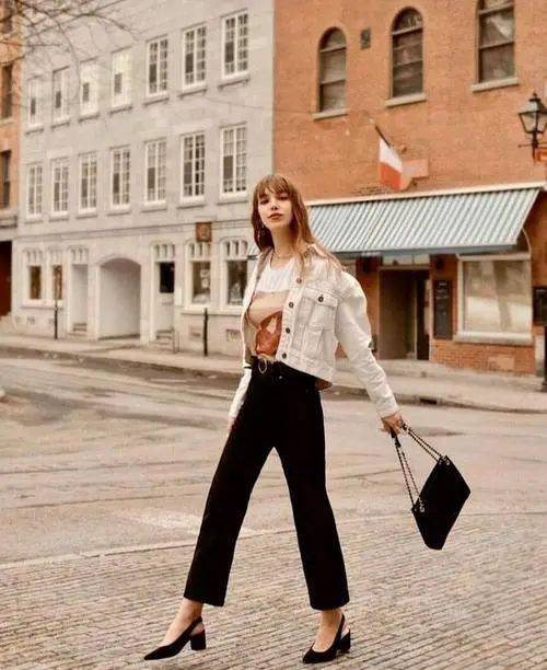 秋季流行"奶奶鞋",搭配裙子或裤子复古又高级