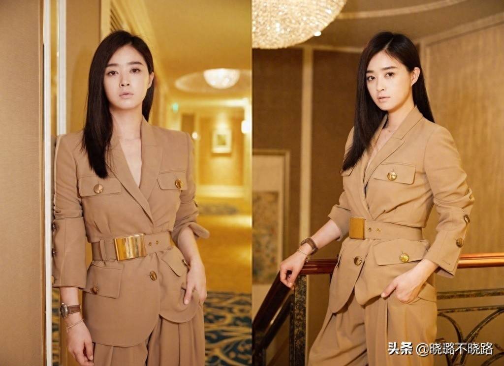 学蒋欣这样穿,真显瘦_身材_女生_裤子