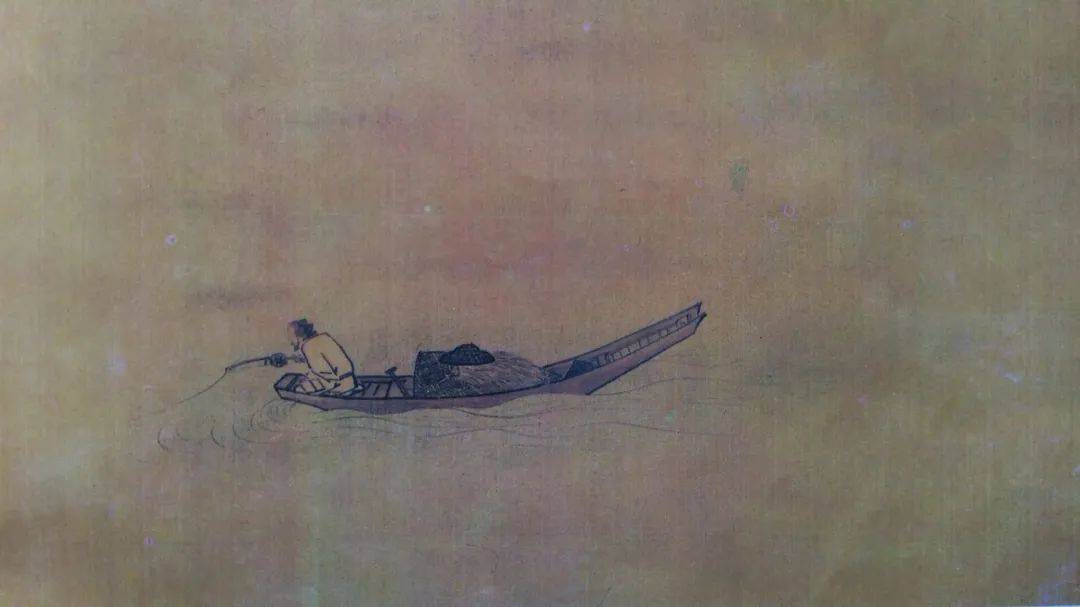 水墨画　独釣寒江雪 箫曲《独钓寒江雪》: 李祥霆/ Chinese Music, Vertical Bamboo