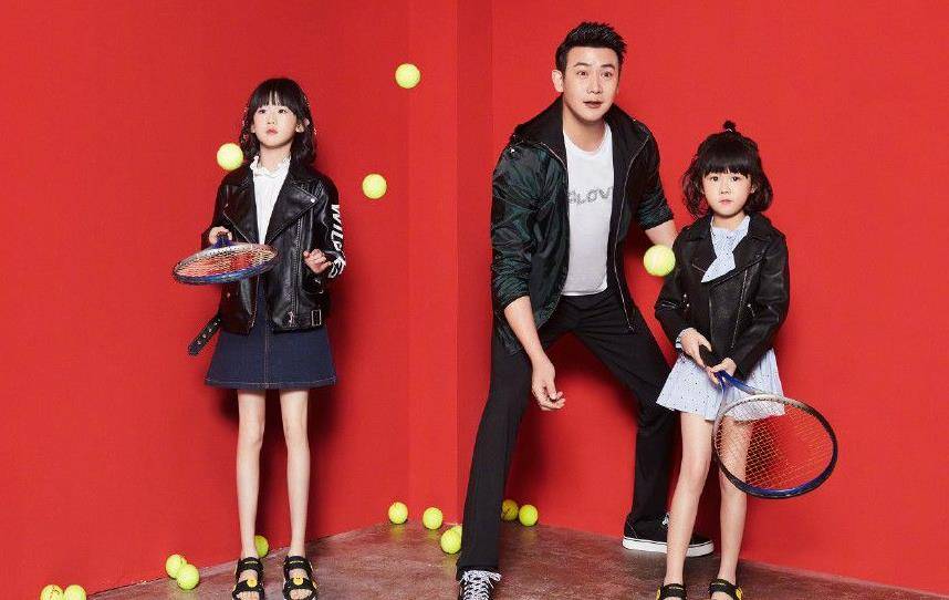 陆毅为女儿庆生,13岁贝儿五官精致腿超长,调侃父女两共用一张脸_父亲