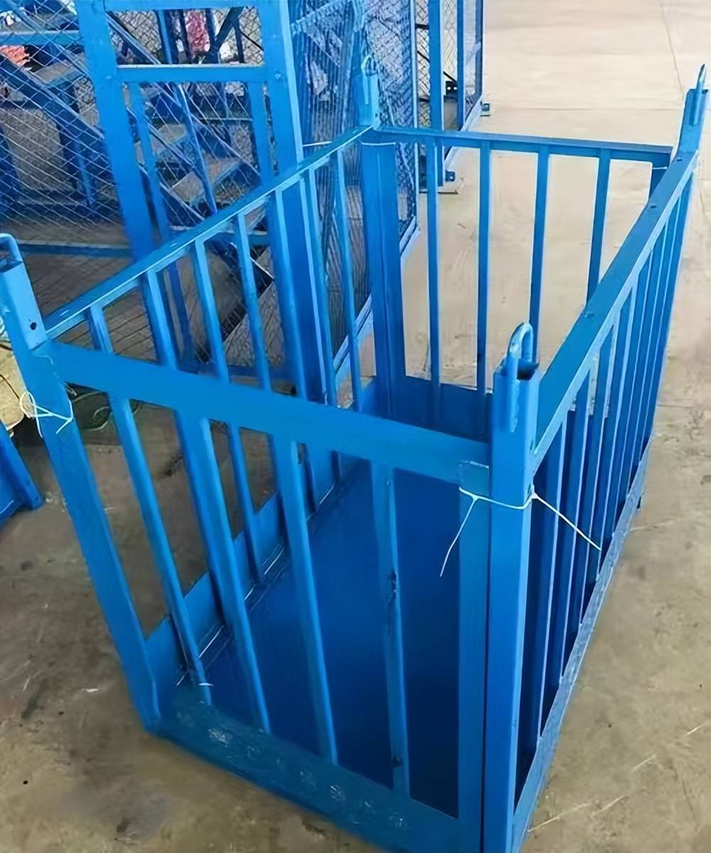 工地零散材料吊笼种类样式,装配式临时吊笼