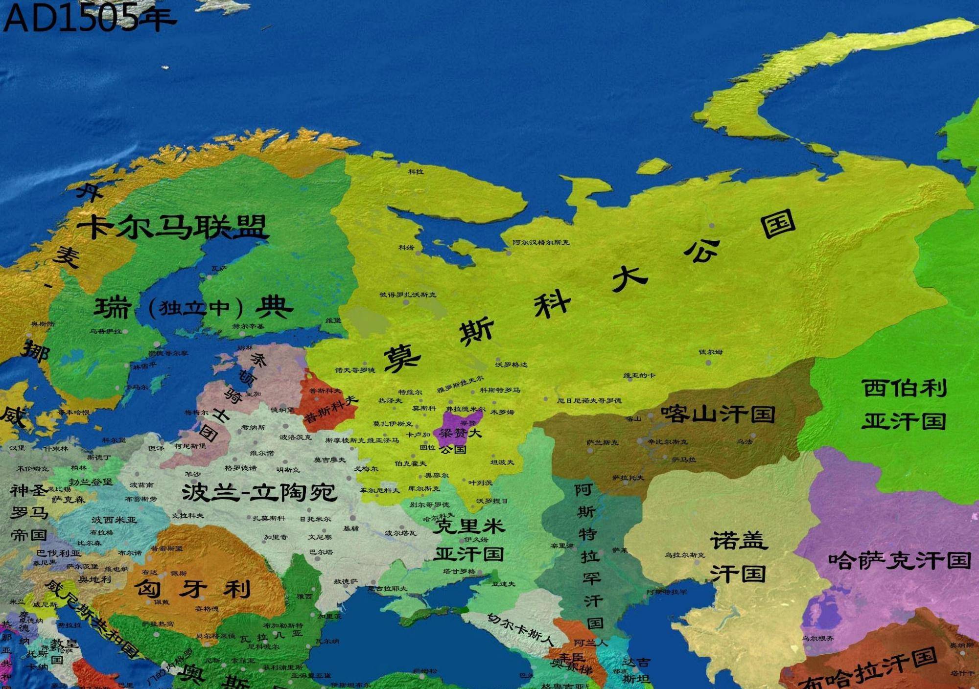 罗斯国_帝国_向东