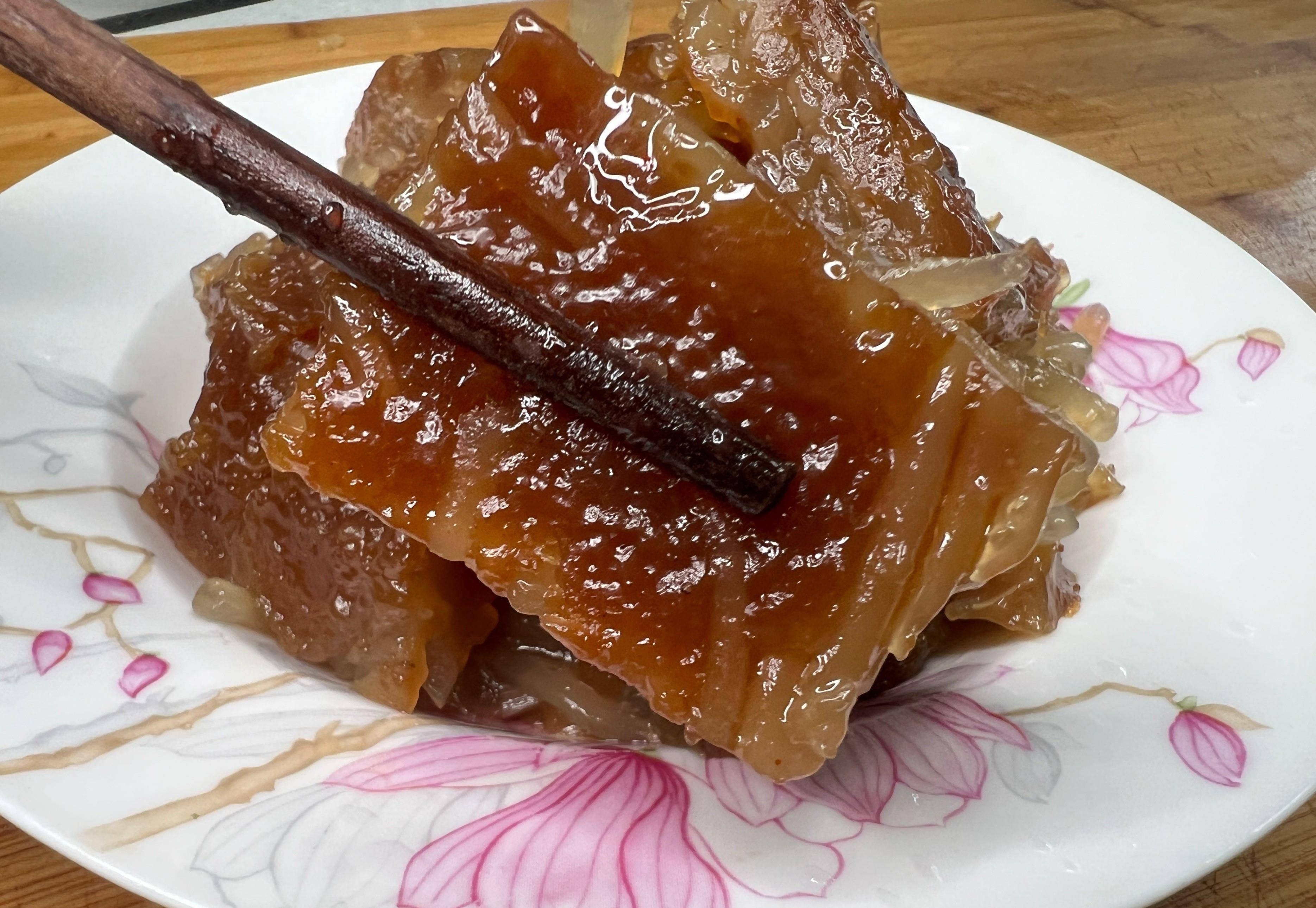 想吃皮渣可以在家做,软糯鲜香,q弹粘牙,越吃越过瘾的下酒菜_粉条_红薯