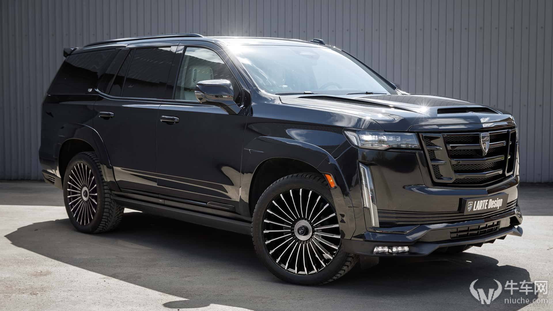 美系大佬座驾凯雷德怎么改 碳纤维宽体提升气场