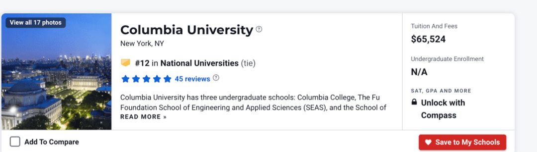美国大学排行_2024U.S.News最佳美国大学排名更新!超全top100!