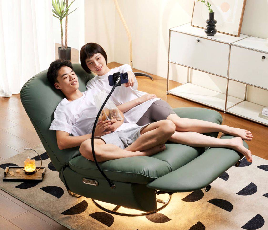 8H 智能电动可摇躺多功能懒人沙发:专为电竞爱好者设计,躺赢人生