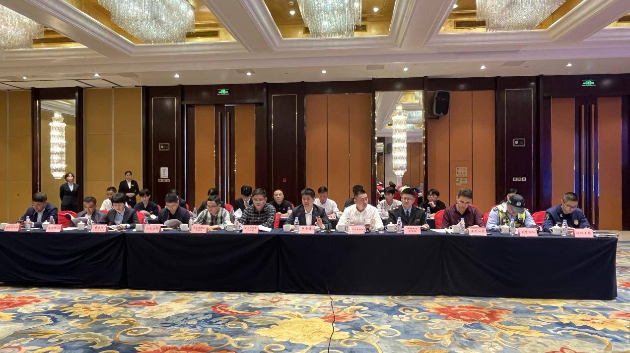 刘声主任参加第五届全国智力 运动会桥牌比赛赛前保障工作协调会_经开