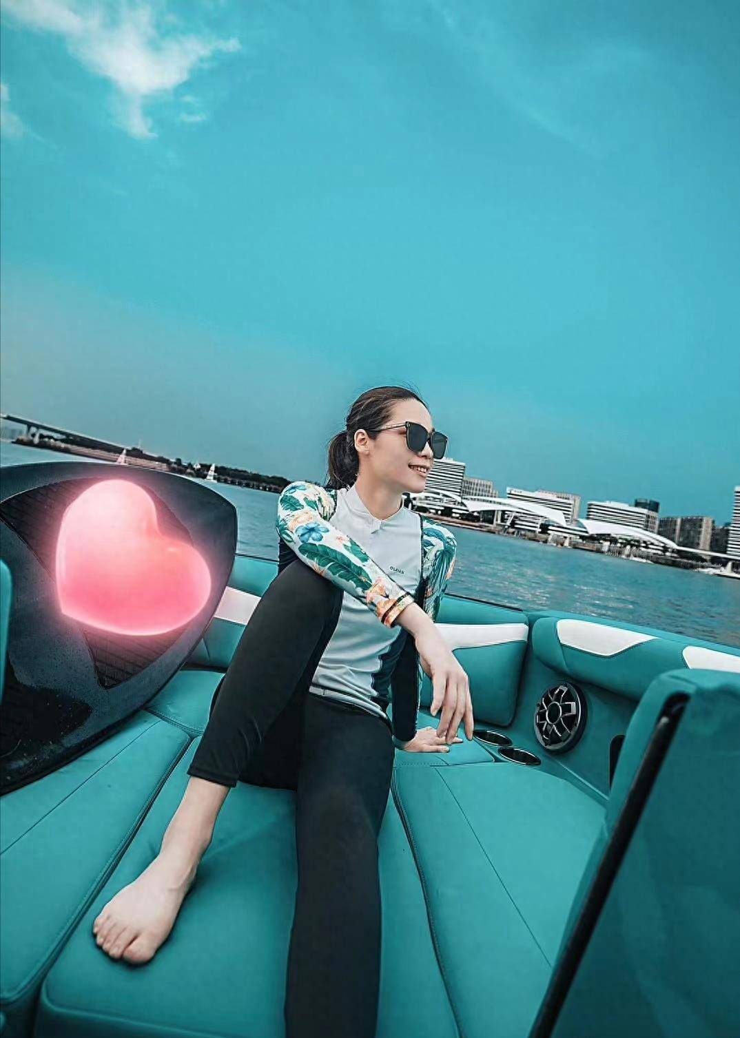 林莉如今的林莉就是享受生活,不管有没有男朋友,她都会好好生活的,她