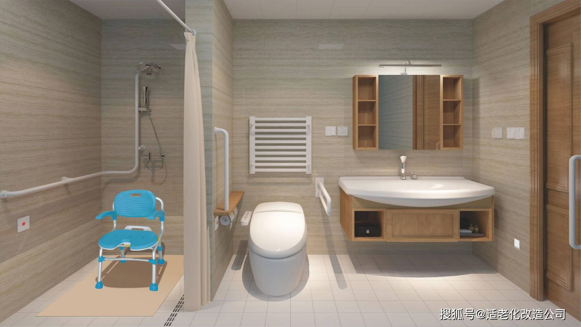 随着人口老龄化趋势的增加,居家适老化装修需求的重要性_老年_养老