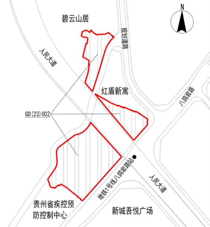 4015平米;gd〔23〕002號地塊,即象山巷地塊:咱們挨個看.