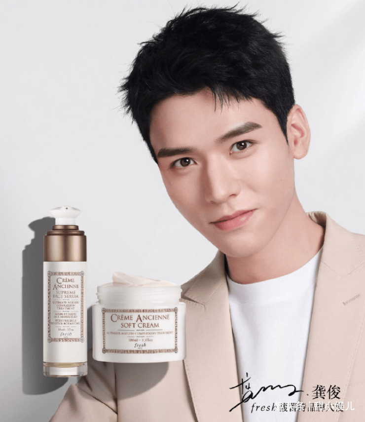 成为营养快线代言人.