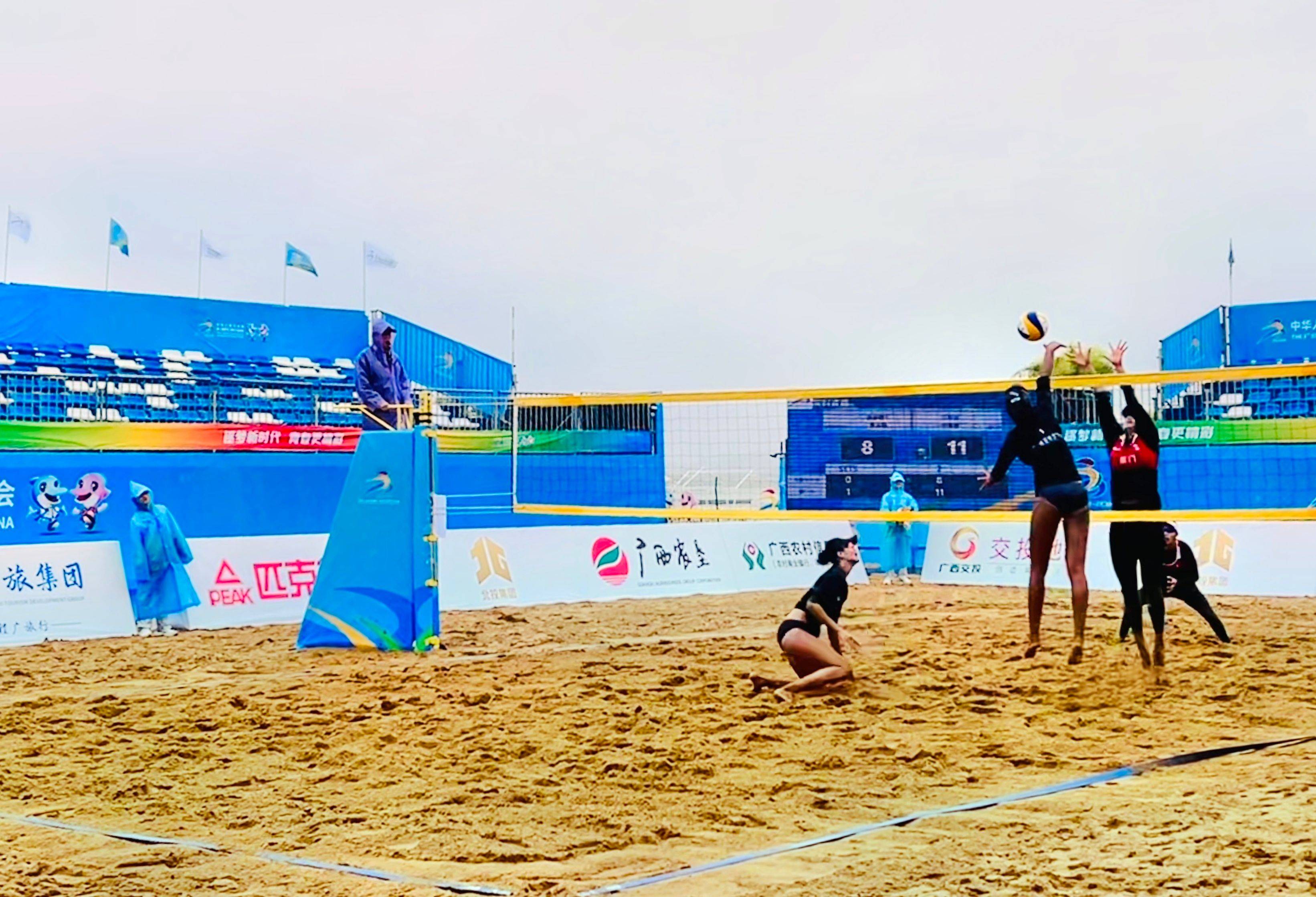 学青会沙滩排球项目21日在广西钦州开赛_比赛_赛事_青年