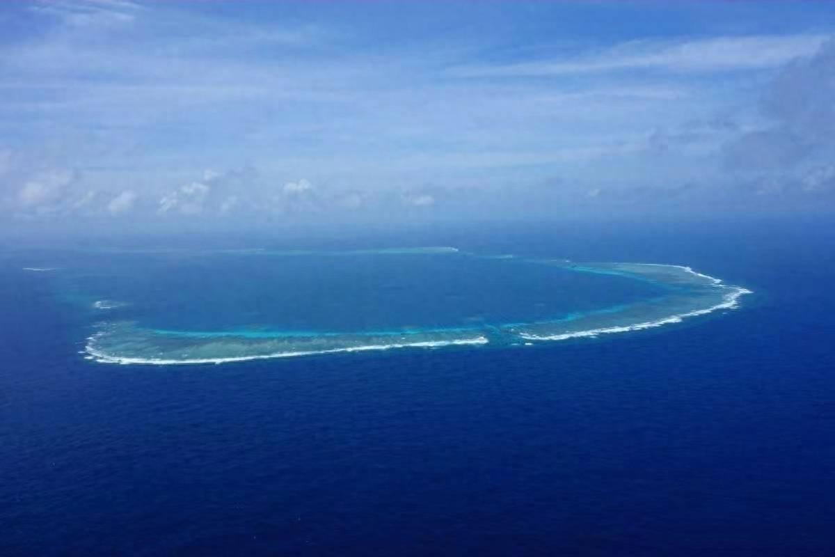 中沙大环礁图片