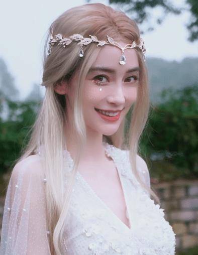 angelababy录节目,三个助理帮她做造型,自拍后不忘p图太真实_明星