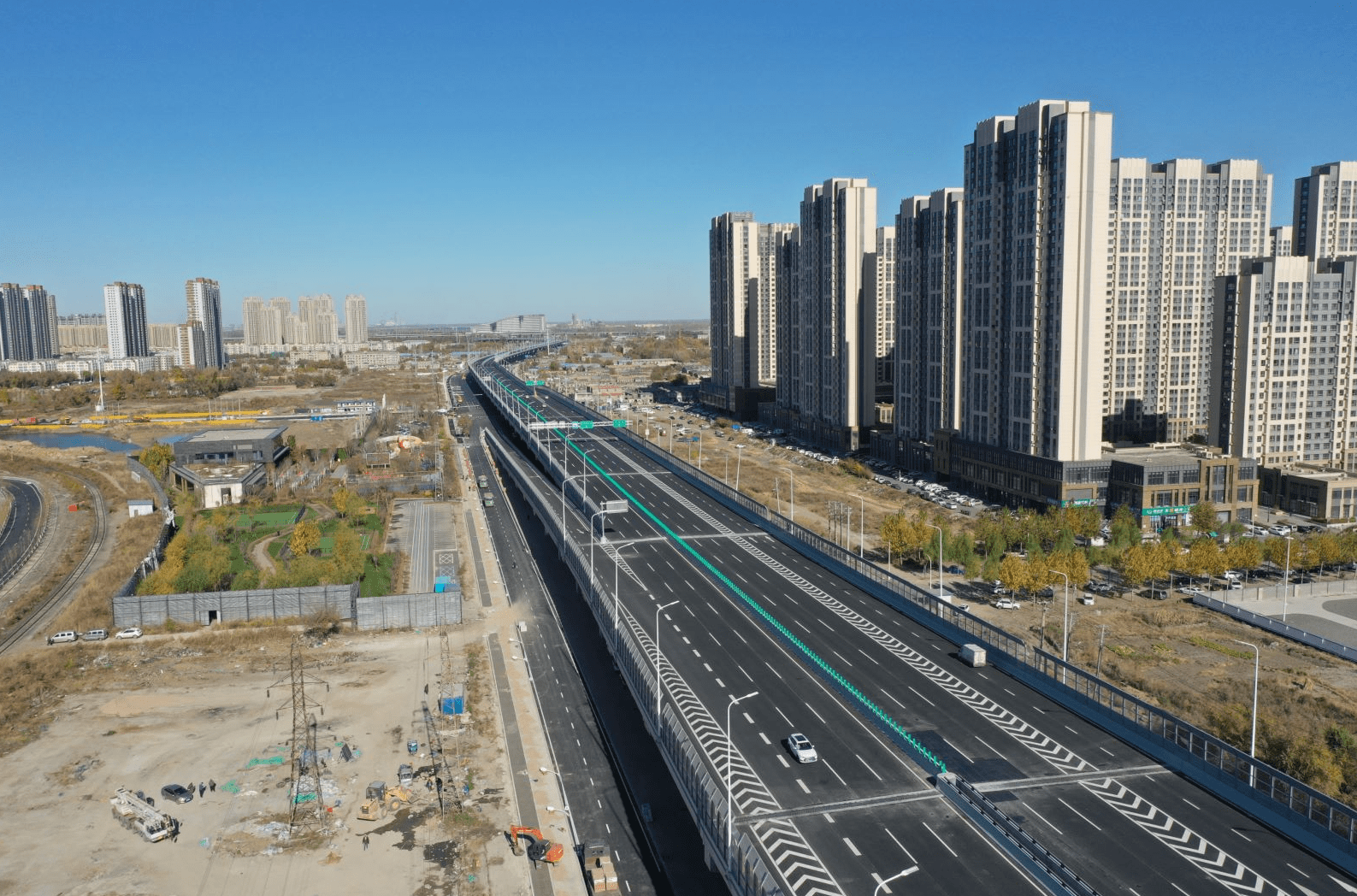 26日,哈尔滨市东三环快速路竣工通车_交通_城市_项目