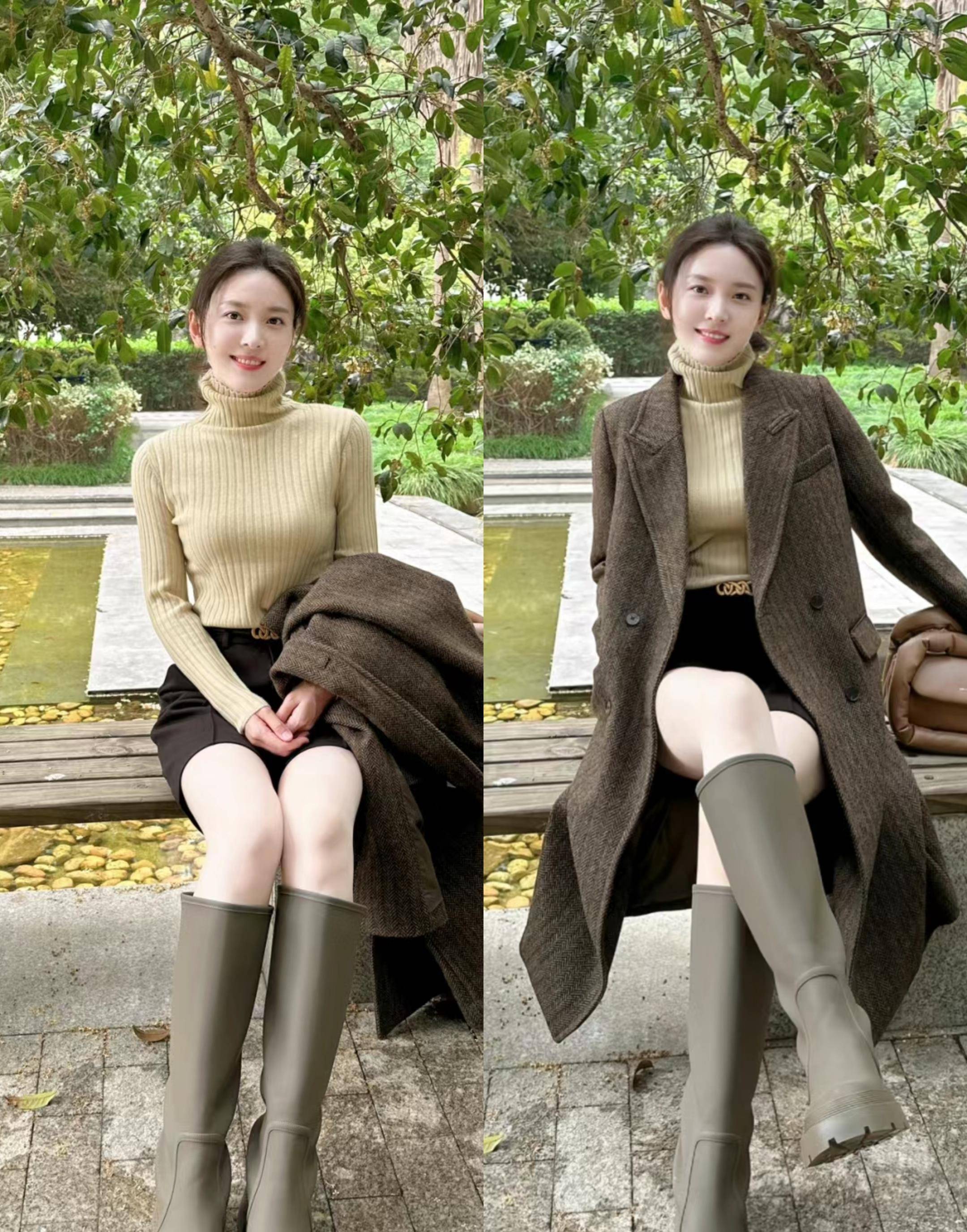 记住这两种造型,秒变都市丽人_夹克_整体_款式