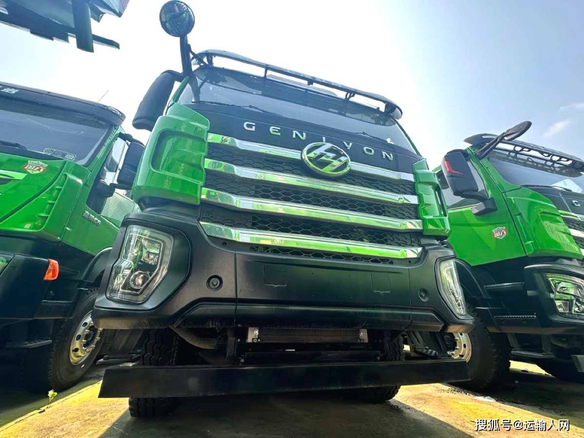 上汽红岩杰狮h6渣土自卸车推工程运输高效能转型_搜狐汽车_搜狐网