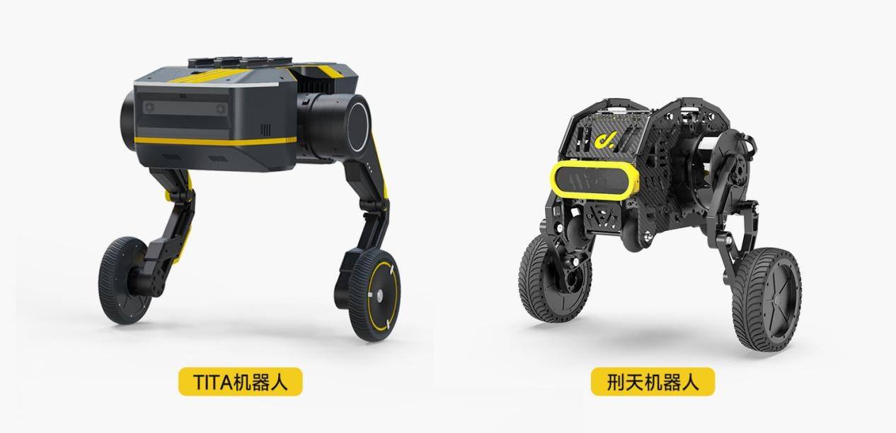 是通过创新的直驱型关节和轮毂电机驱动技术,将轮式机器人的速度性