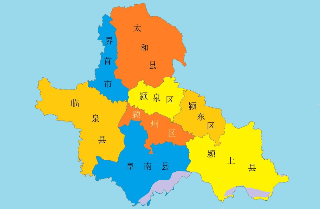 阜阳市的区划调整,安徽省的第二大城市,为何有8个区县?