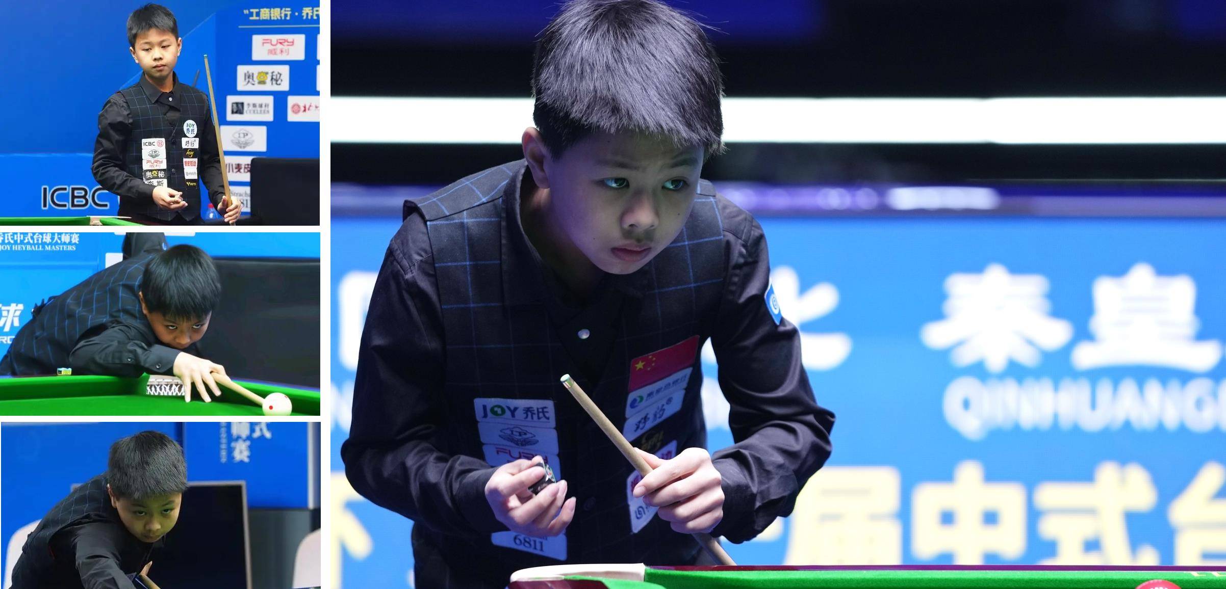 中式台球少年初长成,谁会一骑绝尘?我看好王信仲!_赛场_比赛_斯诺克