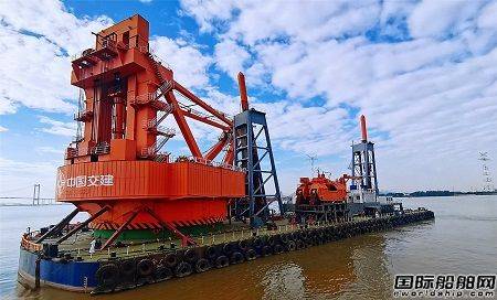 黄埔文冲修理世界最大抓斗式挖泥船"金广"轮完工离厂_工程_施工_任务