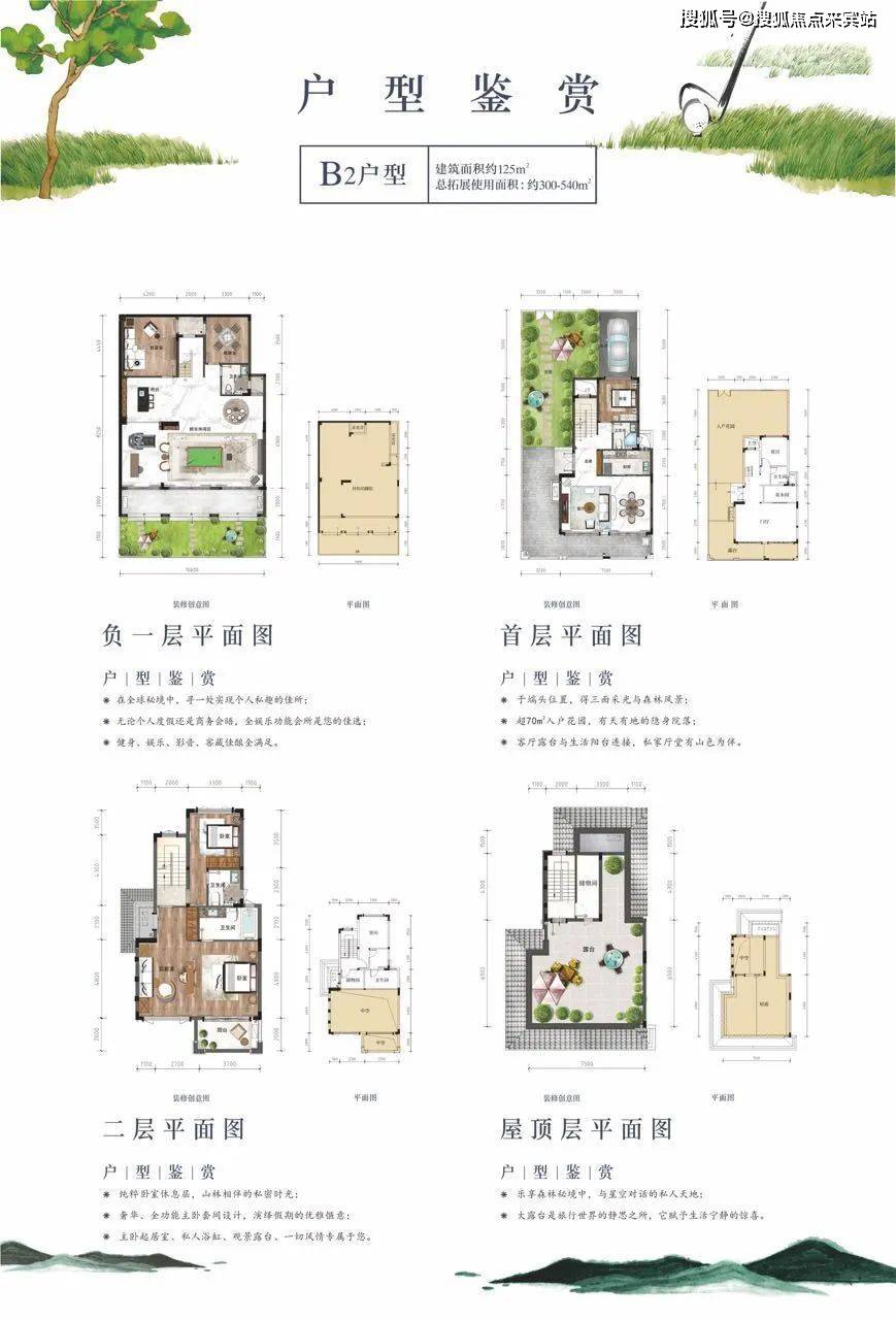 惠林温泉别墅户型图图片