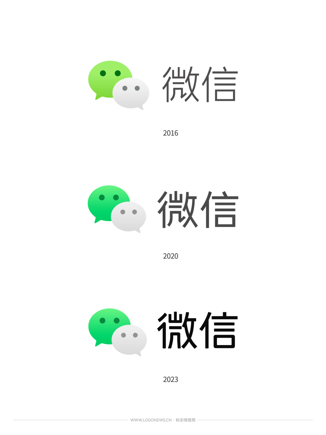 中汇设计:微信logo换了?