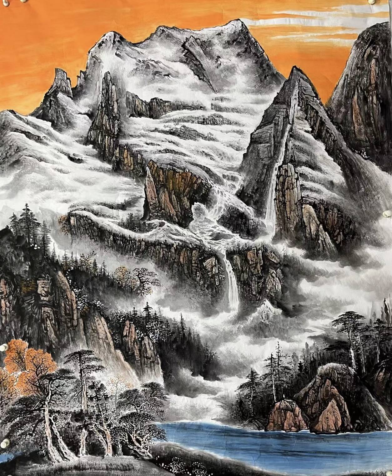 画家 贺润川 贾又福 白雪石 陆俨少 登上山水收藏热度排行榜