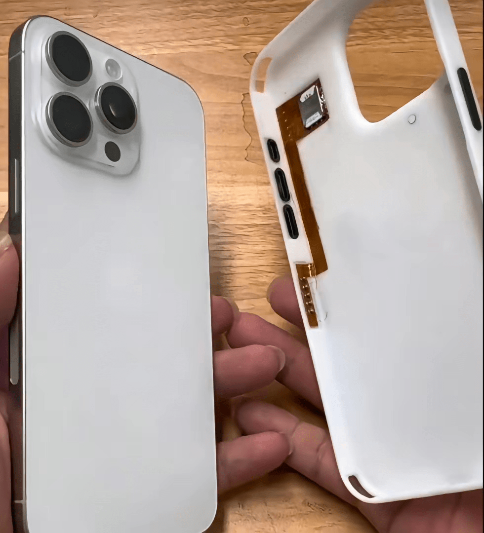 还记得"苹果皮"吗?没想到它在 iphone 15 pro 上面重生了