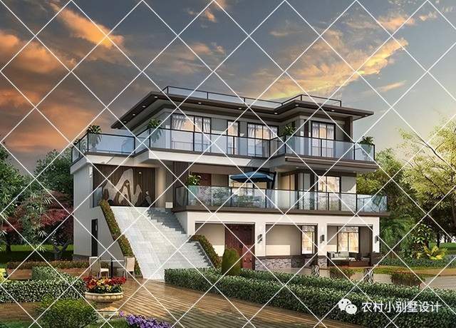 自建房别墅,不怕返潮,美观又很气派空间利用率高_的设计_生活_地面