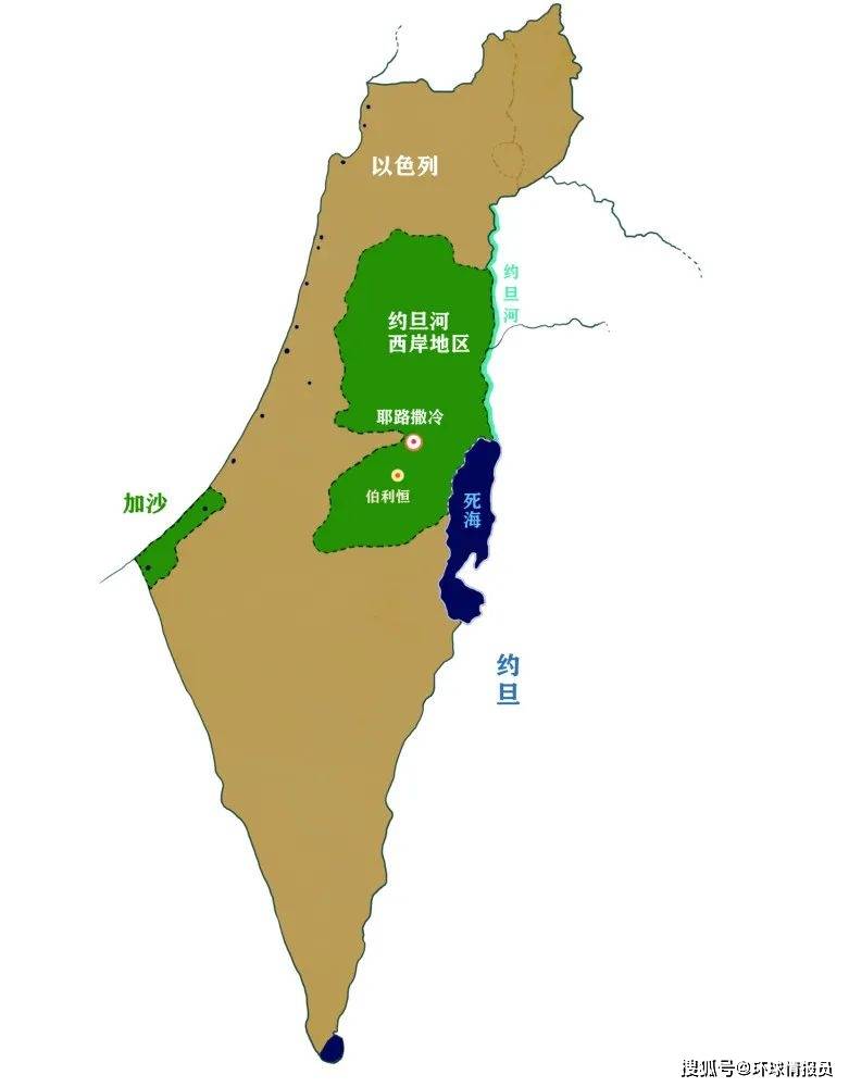 巴勒斯坦跟以色列图片