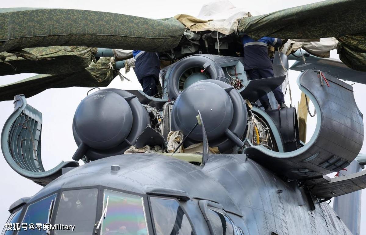 巨人的重生:俄罗斯空天军接收第1架米-26t2v重型运输直升机_系统