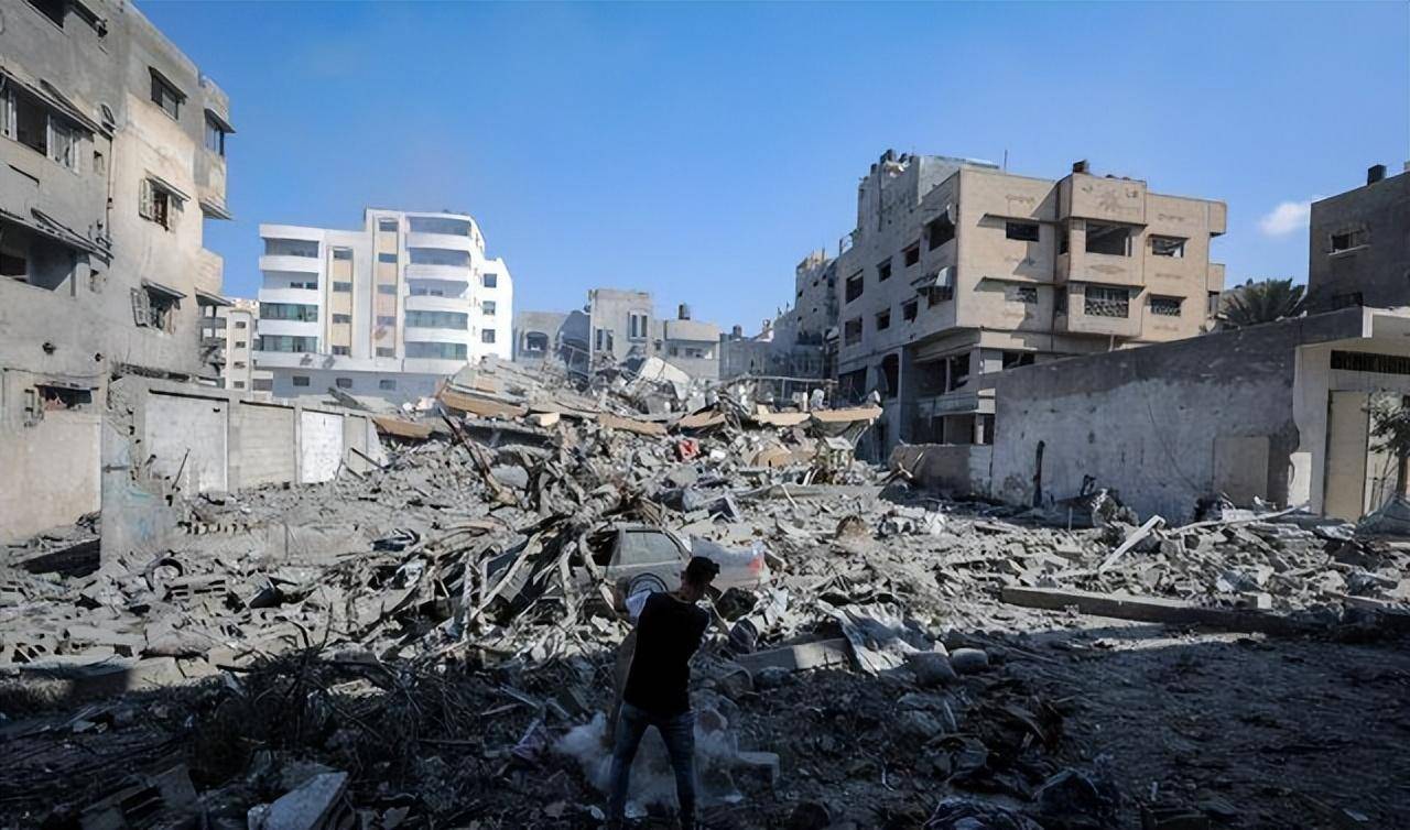 各国对巴以局势发声_加沙_进行_平民