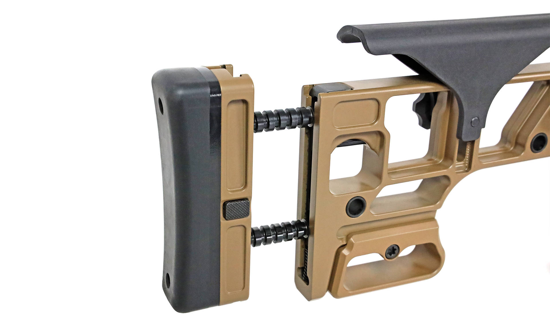 该枪采用了气压驱动系统,能够根据气压变化自动调整后座力,进一步提高