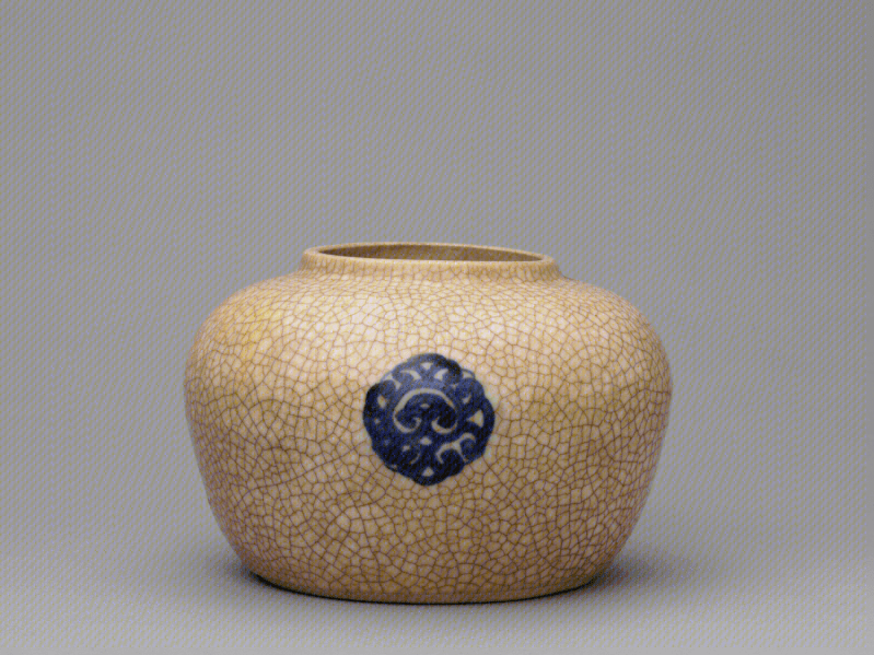 明万历哥釉青花瓷器鉴赏_搜狐网