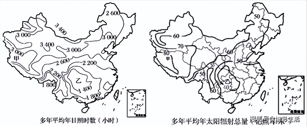 高考地理:太陽對地球的影響習題彙總(附解析)_我國_小題_緯度