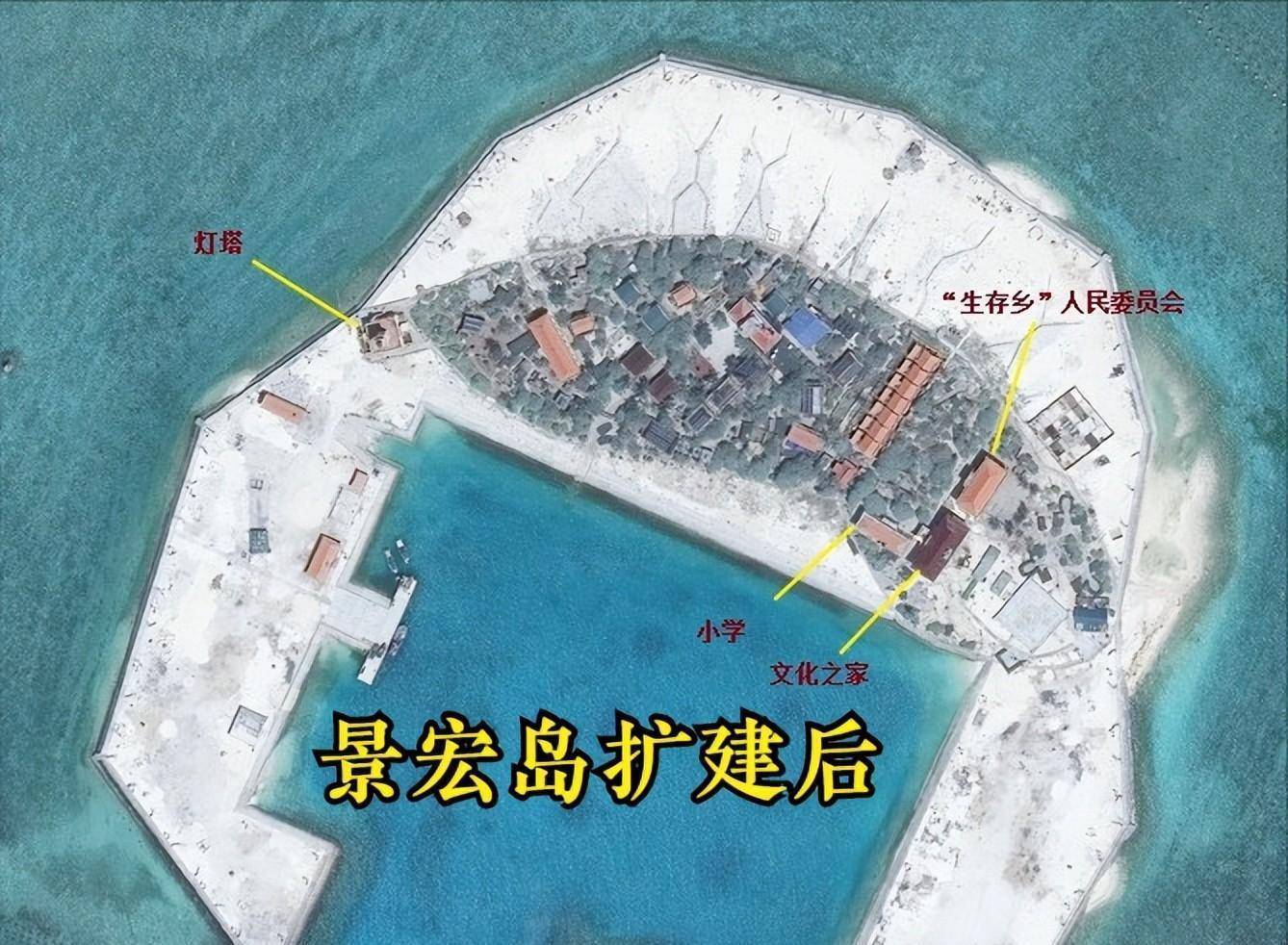 南沙东门岛,面积从380平方米到8万平方米,是昔日永