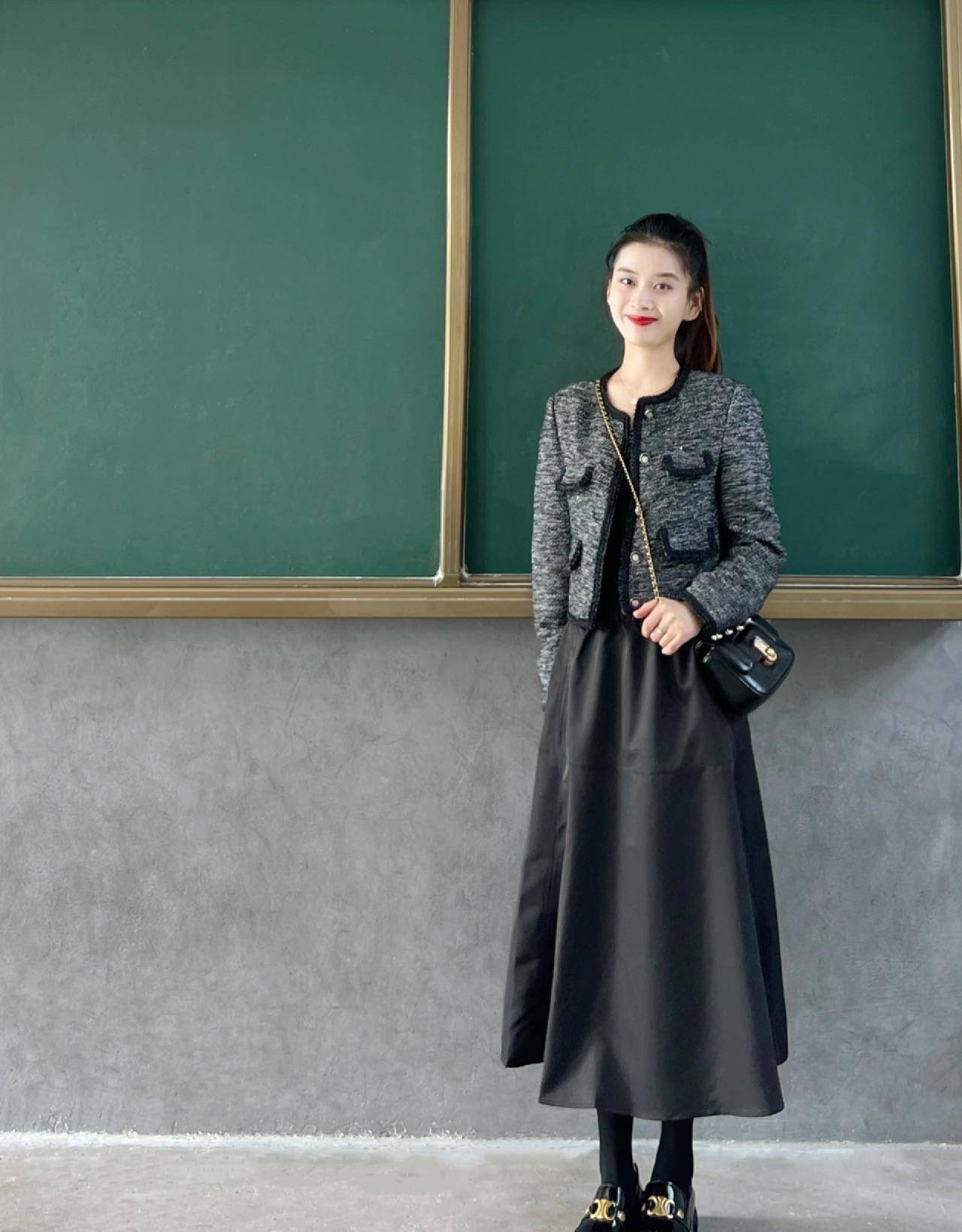 如果搭配得当,就会展现出淑女的气质.