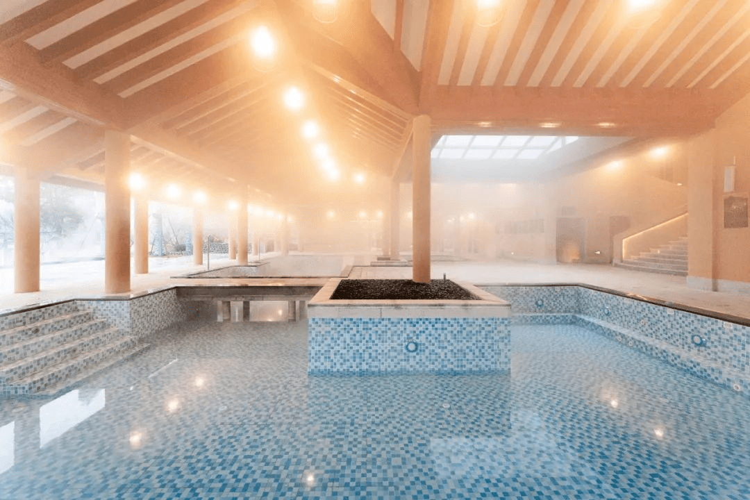 温泉_汤池_阳光微