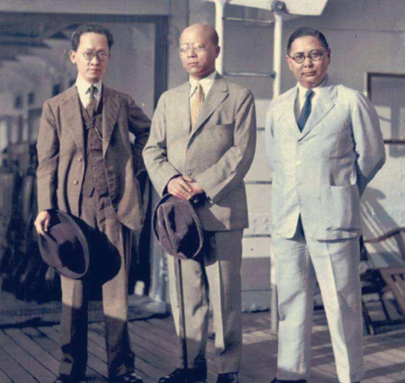 胡汉民,伍朝枢和孙科等人皆是粤系在中枢的政客在地方派系中粤籍要员