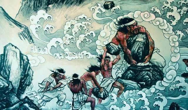 大禹是怎么治水的?关于"鲧之死"是何原因?_众人_父亲_洪水