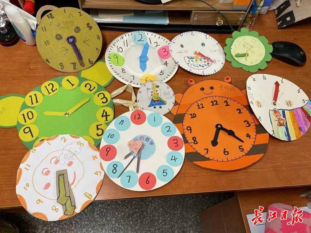 量头围自制帽子,动手做钟表,确定这是小学生的数学作业?