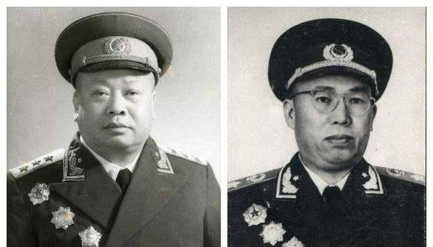 二纵队的政委吴法宪,第四纵队的政委莫文骅,以及第七纵队的政委吴富善