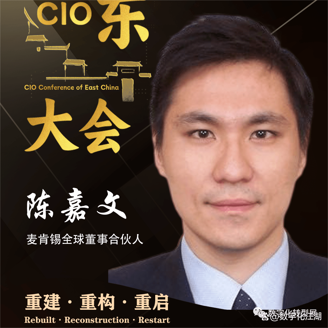 华东cio大会发言嘉宾麦肯锡全球董事合伙人陈嘉文(kevin chan)_转型