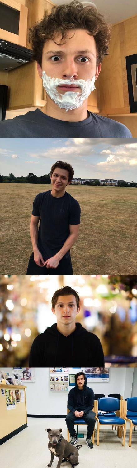 荷兰弟与青梅竹马恋情曝光,一身黑帅气个性,俊朗男友的时尚穿搭_颜色