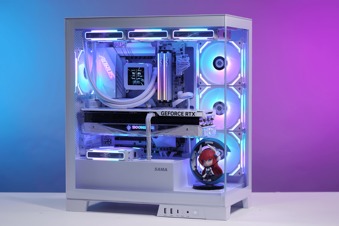 完整配置清单:i7-14700k处理器,技嘉z790 aorus pro x 冰雕主板,影驰