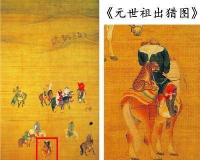 在元代文獻與繪畫作品中,常見這種