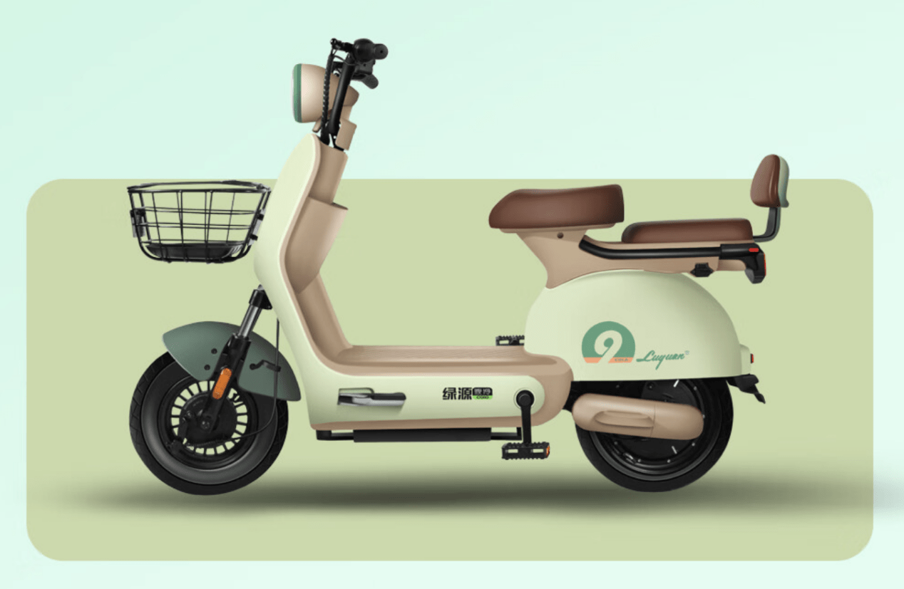 绿源新出一款电动车,全国可以上牌,续航超80公里,上下班够用.